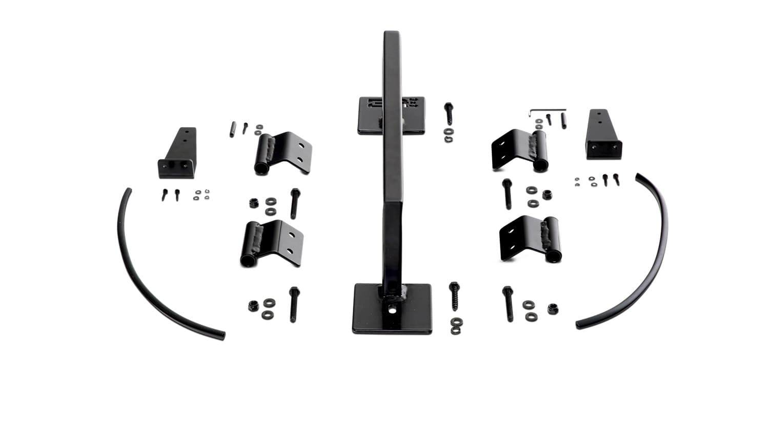 Door Storage Bar; Incl. Mounting Hardware; 1 in. Tube; 4mm Steel Plates; product image