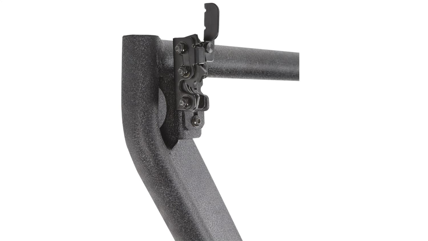 Tube Doors; 2 in. Steel Tube; Rear; Textured; Black; Metal; Pair; Industy Leading Teo-Stage Latch Mechanism; product image