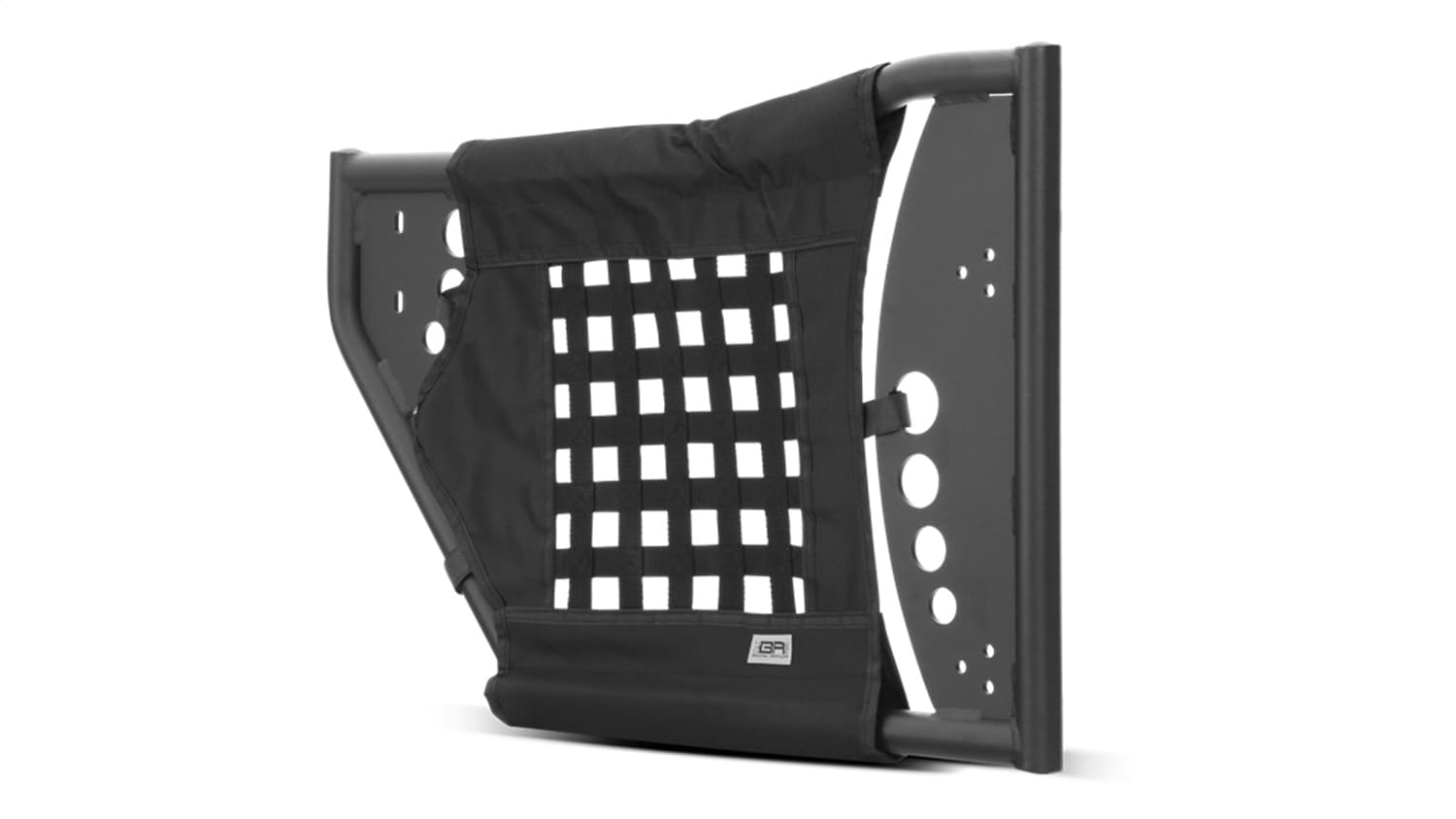 Trail Doors; Gen III; Pair; Rear; Steel; Nylon Webbing Included; Textured Black Powder Coat; product image