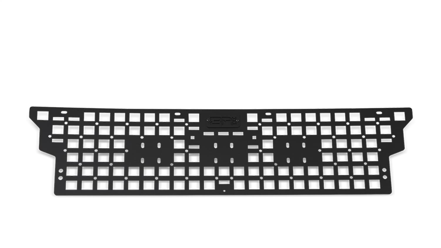 Front Bed Molle System; 3 mm Formed Steel; Texture Black Powdercoat Finished; 1 Pc Design For Maximum Strength; product image