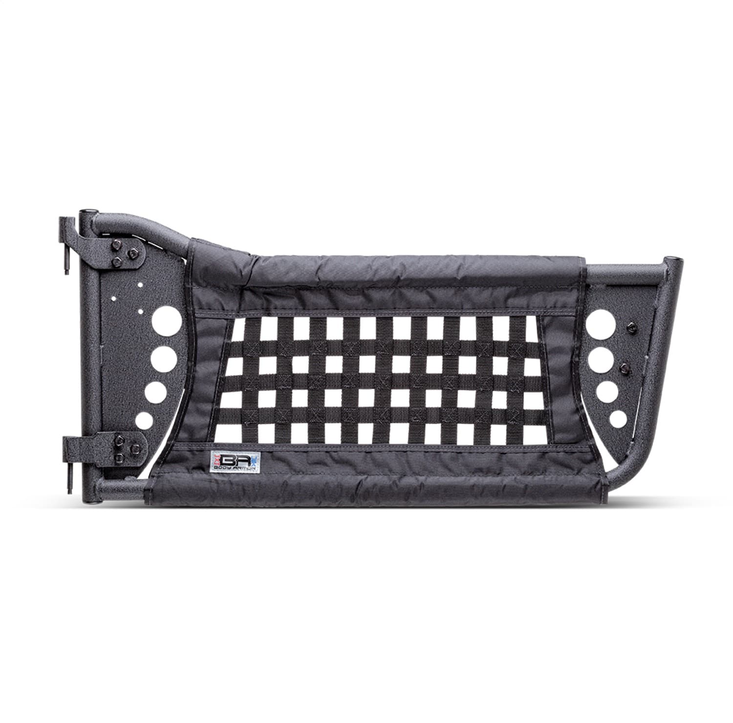 Trail Doors; Gen III; Pair; Front; Steel; Nylon Webbing Included; Textured Black Powder Coat; product image