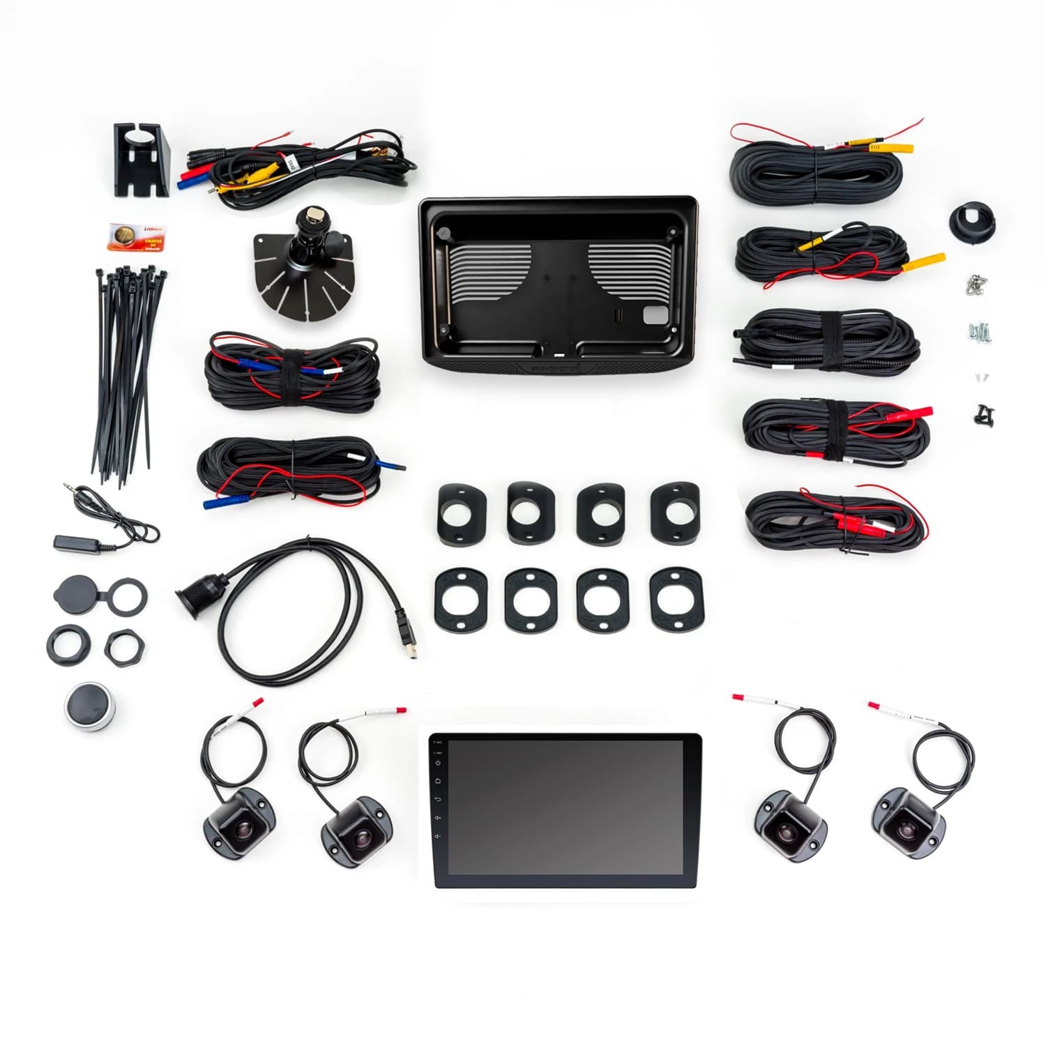 SurroundVUEâ„¢ 360 Degrees System; 360-Degree Birds-Eye View; DVR Recording; Multiple Vewing Options; Integrates Into Virtually Any Commerical Vehicle; product image