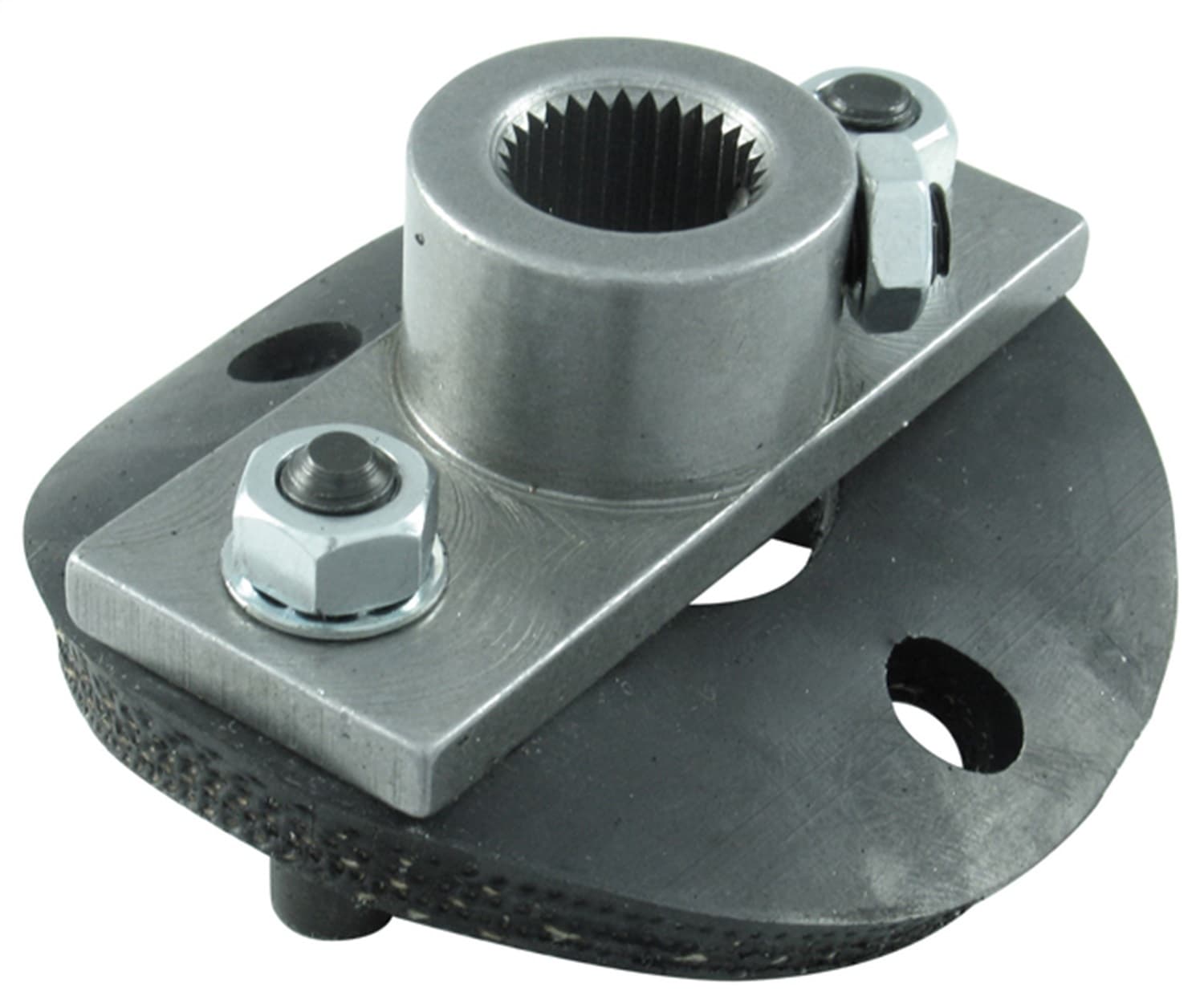 Borgeson - Steering Coupler - P/N: 990012 - OEM Style half rag joint steering coupler. Includes steering box side and rubber disc with hardware. Fits 3/4 in.-30 spline. product image