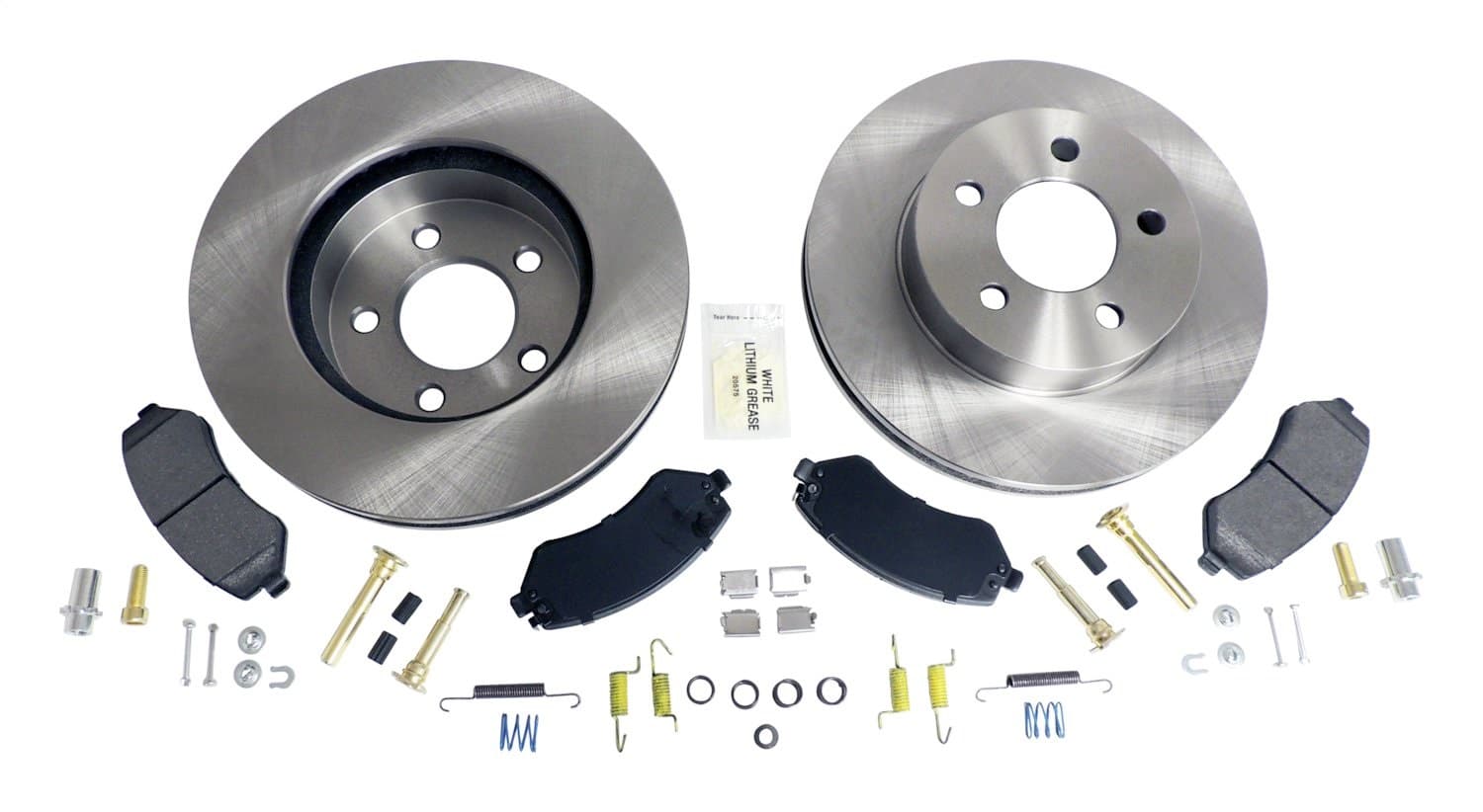 Disc Brake Service Kit; Front; Includes Pad Set; Rotors and Hardware; product image