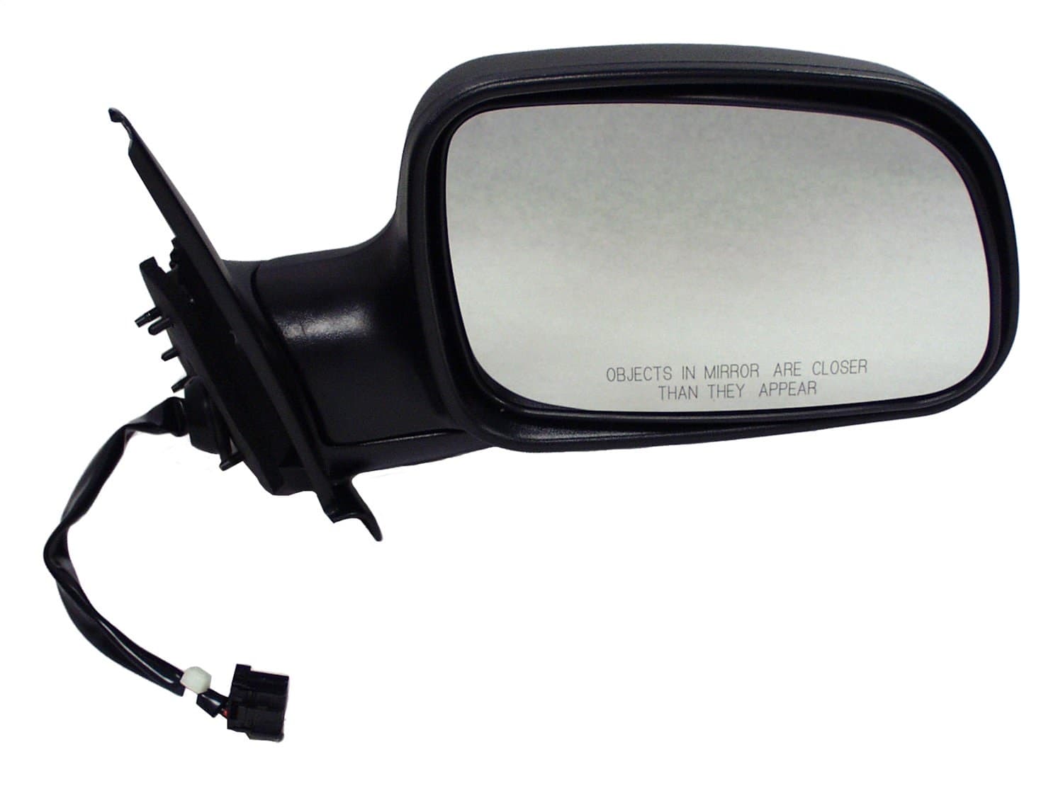 Crown Automotive Jeep Replacement 55155446AB Right Power, Manual Folding Mirror for 1999-2004 Jeep WJ Grand Cherokee, Black product image