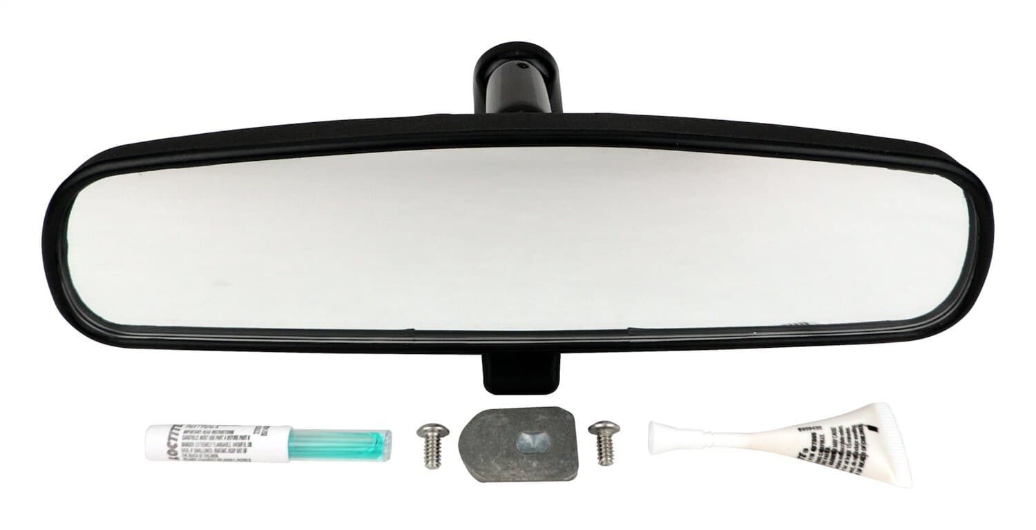 Crown Automotive Jeep Replacement 55156172AA Rearview Mirror for Jeep 01-06 TJ Wrangler,07-18 JK Wrangler w/o Auto-Dim Mirror product image