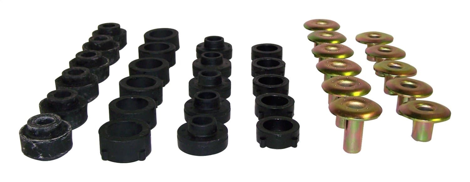 1997-2006 Wrangler TJ Includes 11 Retainers and 22 Body Mounts product image