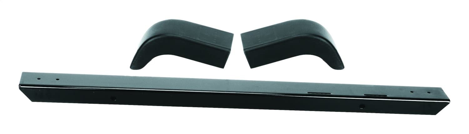 1987-1995 Wrangler YJ Front - Black; Includes: 1 Bumper and 2 End Caps product image