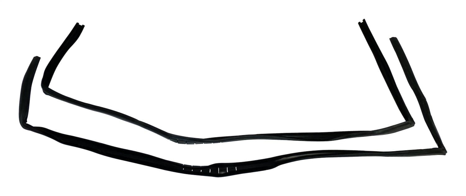 DOOR GLASS SEAL KIT FOR 19972006 JEEP TJ WRANGLER W/ FULL STEEL DOORS product image