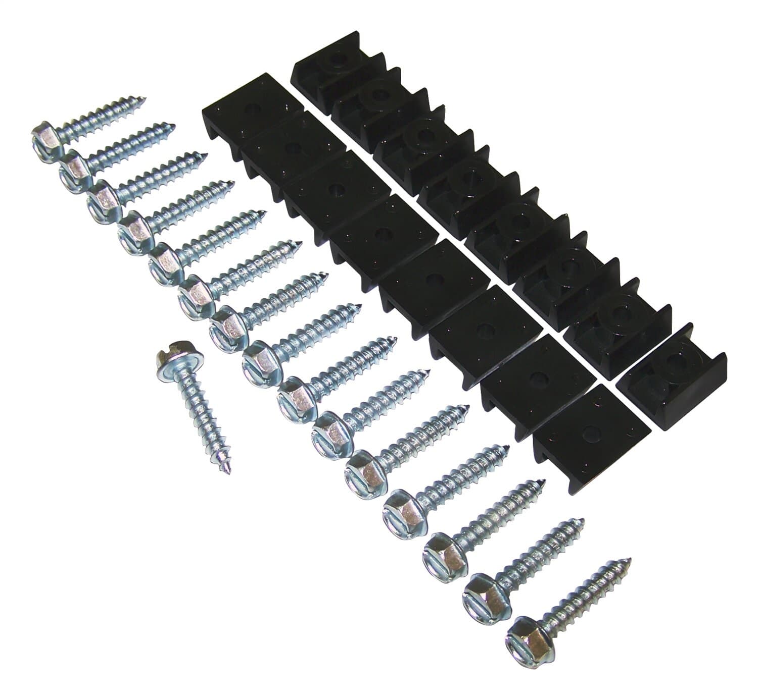Fender Flare Hardware Kit; Front; Incl. 16 Screws/16 Nuts; product image