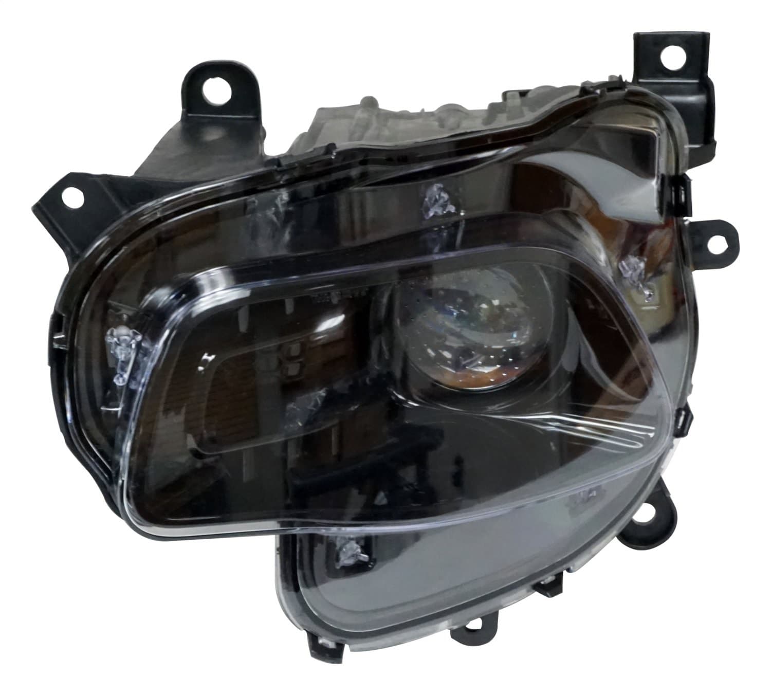 BLACKCLEAR HEADLIGHT W/ HALOGEN BULBS W/ BLACK BEZEL;LEFT HEADLAMP ASSEMBLY product image