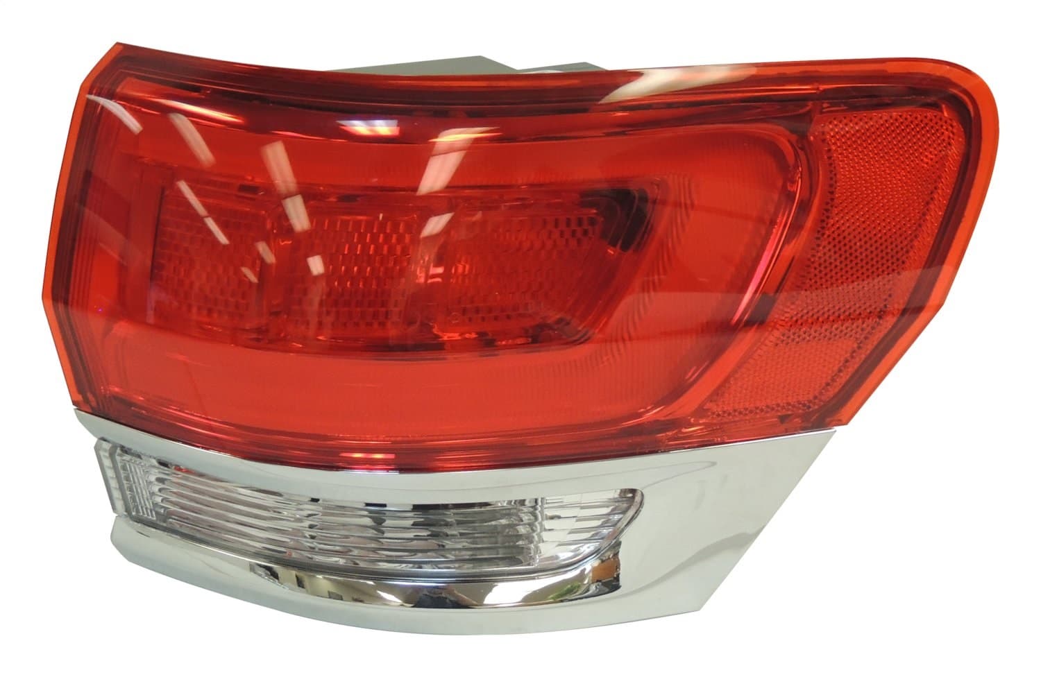 Crown Automotive Jeep Replacement 68110016AD Right Tail Lamp Assembly w/ Chrome Bezel for 14-18 Jeep WK Grand Cherokee product image