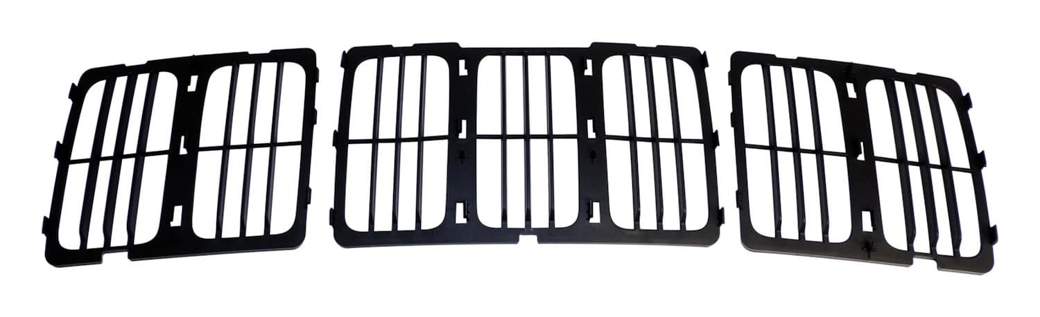 FRONT UPPER GRILLE FOR 20142016 JEEP WK GRAND CHEROKEE W/ LOUVERED GRILLE product image