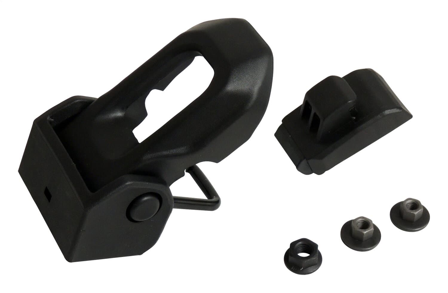 Hood Catch Kit Jeep 2018-2021 JL Wrangler 2020-2021 JT Gladiator Hood Catch Kit Includes One Hood Catch One Hood Catch Bracket and Mounting Hardware product image