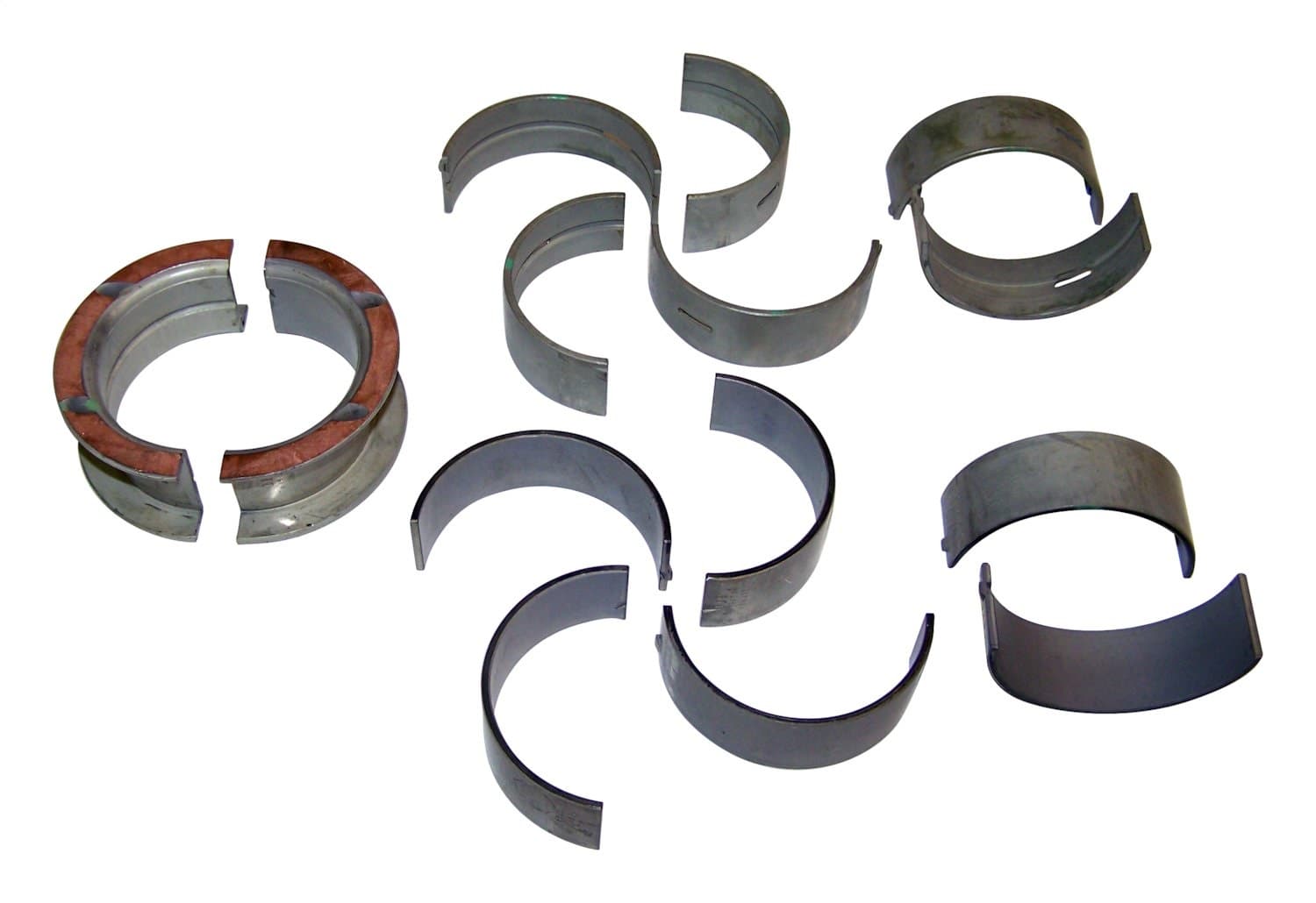 1974-1983 Cherokee SJ w/ 4.2L; Standard; w/ Offset Tab; Set of 6 1987-1990 Cherokee XJ w/ 4.0L; Standard; w/ Offset Tab; Set of 6 1972-1983 CJ-5 CJ w/ 4.2L; Standard; w/ Offset Tab; Set of 6 1976-1986 CJ-7 CJ w/ 4.2L; Standard; w/ Offset Tab; Set of 6 product image