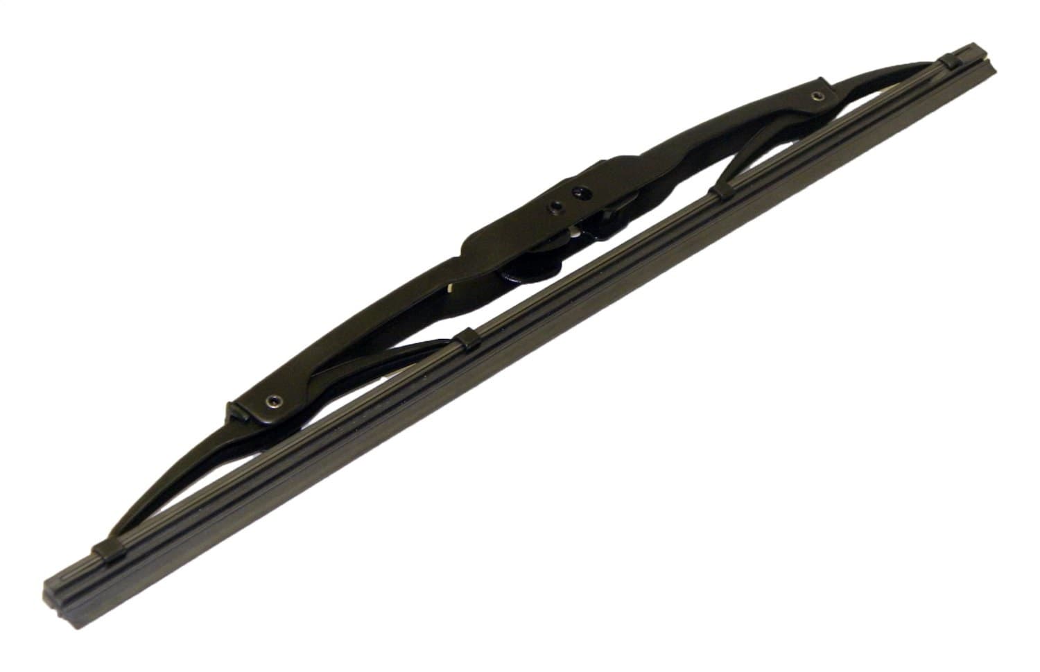 2003-2004 Grand Cherokee WK Rear wiper blade; 12 inches; Black 1987-1995 Wrangler YJ Left or Right side; 12 inches; Black; Front product image
