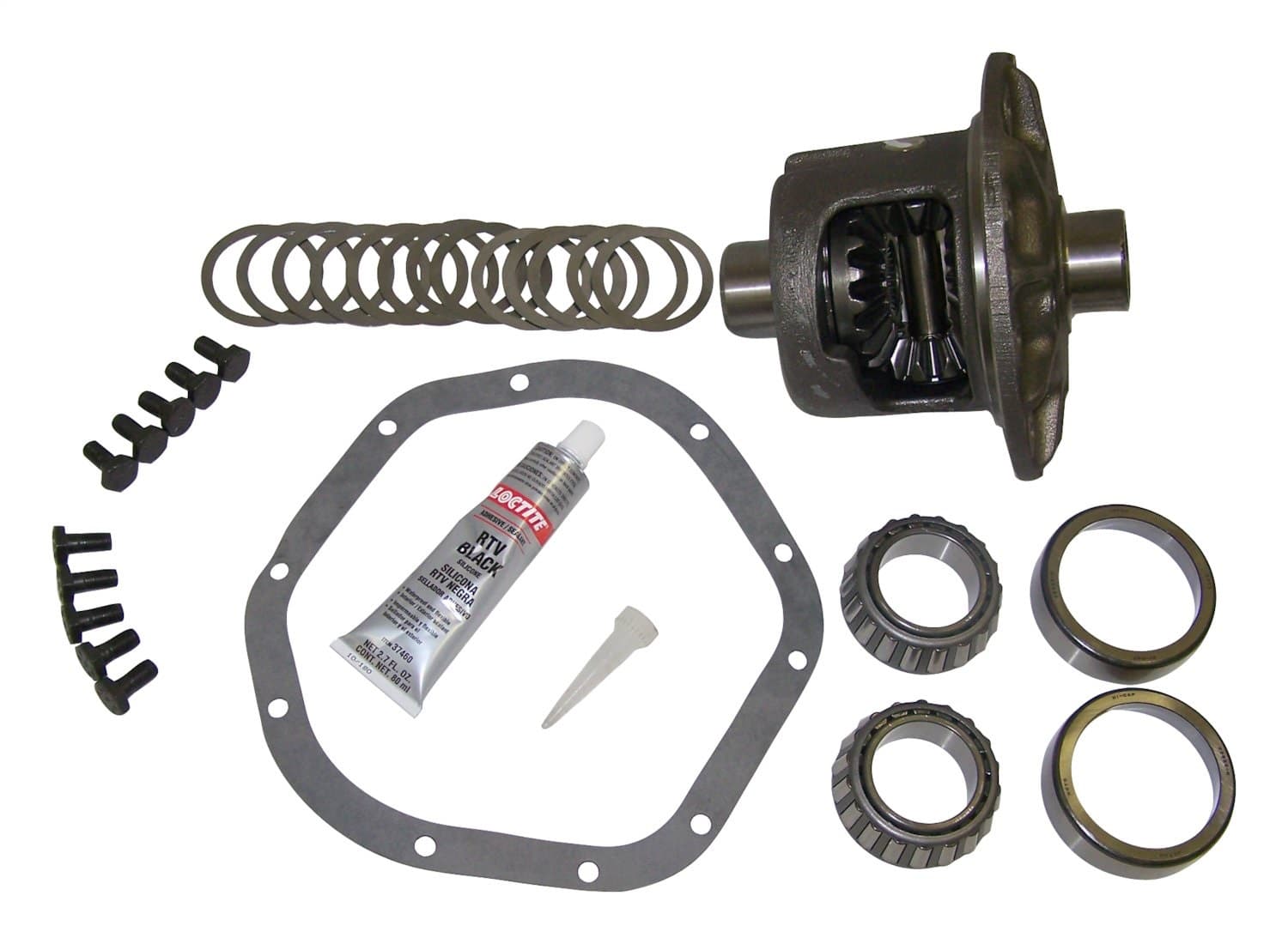 1987-1990 Cherokee XJ w/ Model 44 Rear Axle; Trac-Lok; Incl. Gears & Plates 1986-1986 CJ-7 CJ w/ Model 44 Rear Axle; Locking; Ratios: 2.72 3.31 3.54; Incl. gear set 1986-1986 CJ-8 CJ w/ Model 44 Rear Axle; Locking; Ratios: 2.72 3.31 3.54; Incl. gear product image