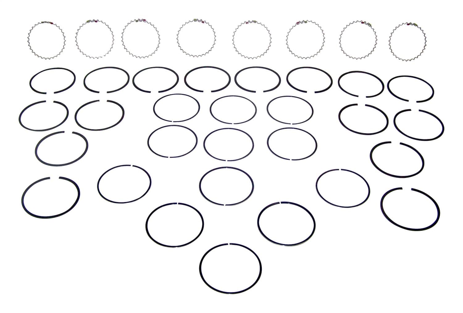 Crown Automotive Jeep Replacement J3208066 Engine Piston Ring Set for 1971-1991 SJ, J-Series w/ 5.9L (V8-360) Engine product image