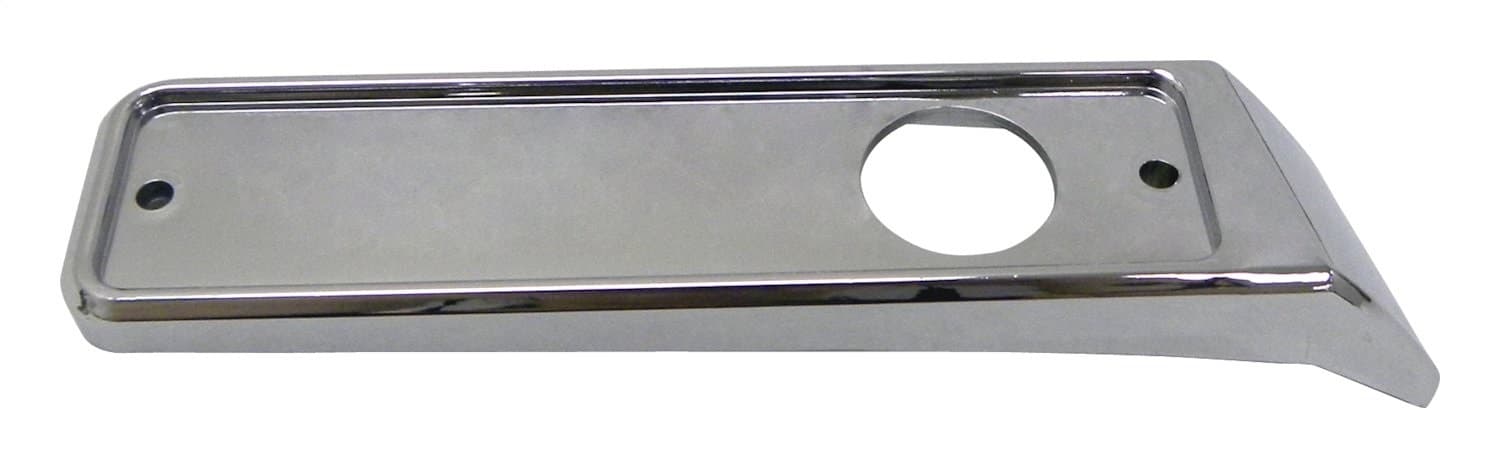 Crown Automotive Jeep Replacement J5465791 Left Front Chrome Side Marker Lamp Base for 1974-1991 Jeep SJ, J-Series product image