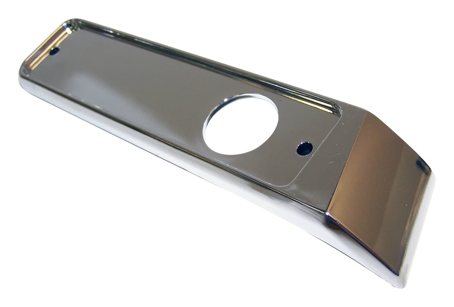 Crown Automotive Jeep Replacement J5764647 Left Rear Chrome Side Marker Lamp Base for 1972-1991 Jeep SJ product image