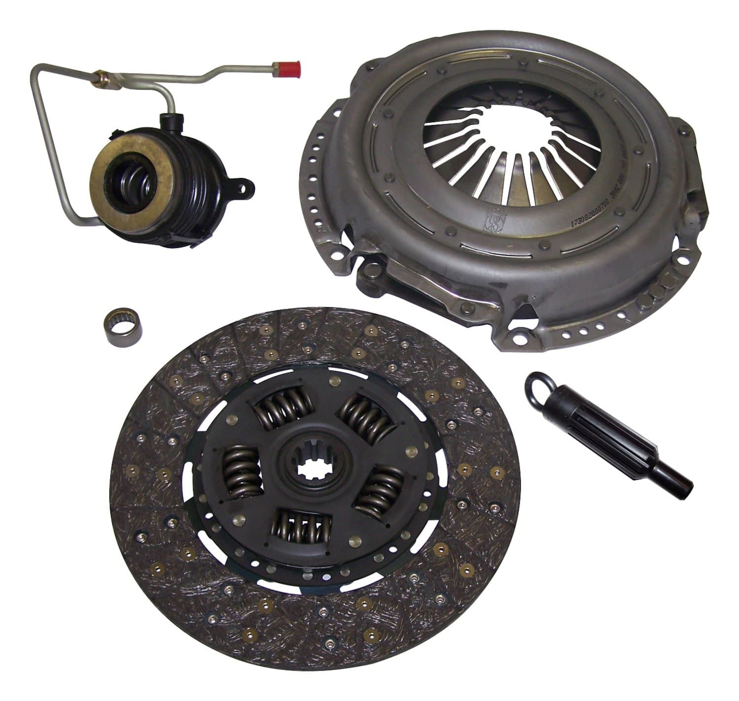 Clutch Kit; Incl. Clutch Disc/Pressure Plate/Clutch Release Bearing/Pilot Bearing/Clutch Fork/Alignment Tool; 10.5 in. Clutch Disc; 10 Splines; 1.125 in. Spline Dia.; product image