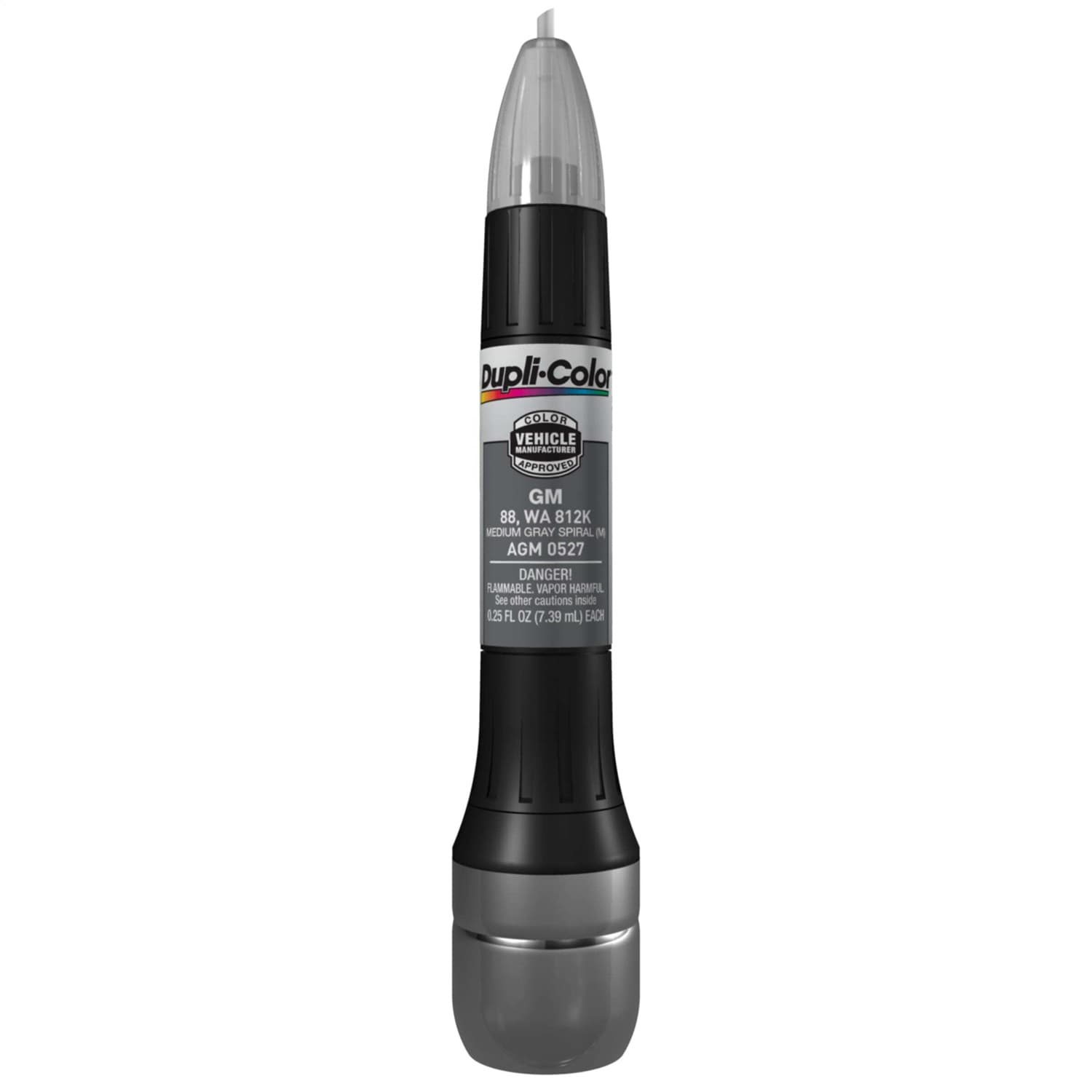 Dupli-Color GENERAL MOTORS EXACTMATCH TOUCHUP PAINT; MED GRAY SPIRAL (M);0.5 OZ. PENTIP/B