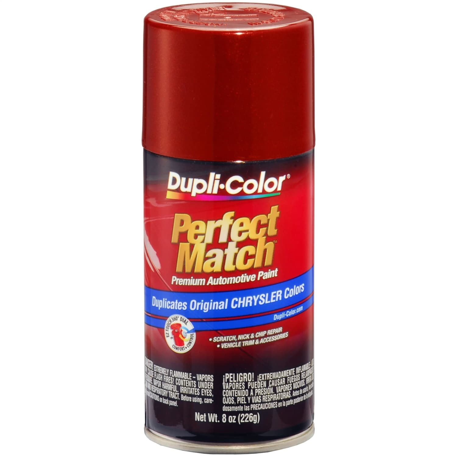Dupli-Color CHRYSLER EXACTMATCH AUTOMOTIVE PAINT; BLAZE RED CRYSTAL; 8 OZ. AEROSOL