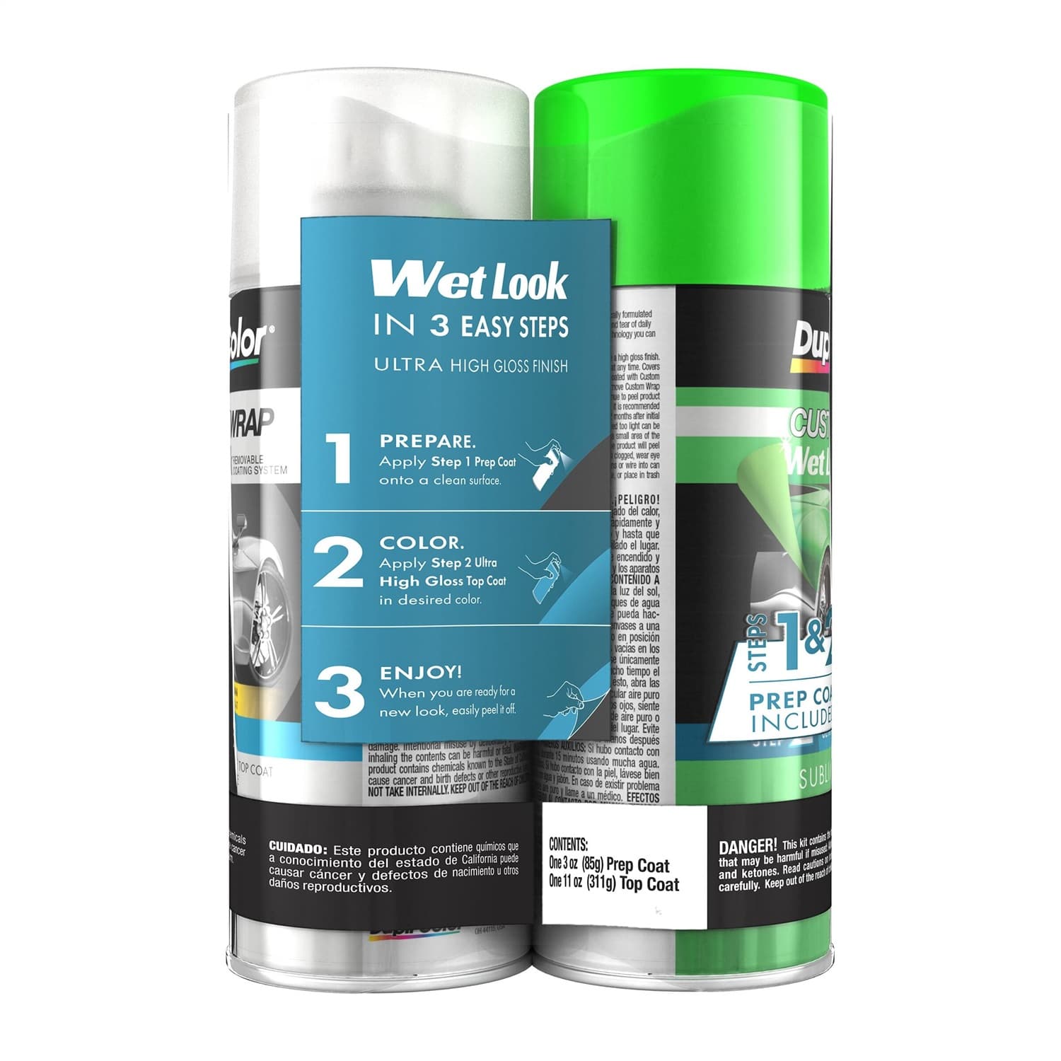 Dupli-Color Dupliâ€¢Color® Custom Wrap Removable Wet Look High Gloss Coatings