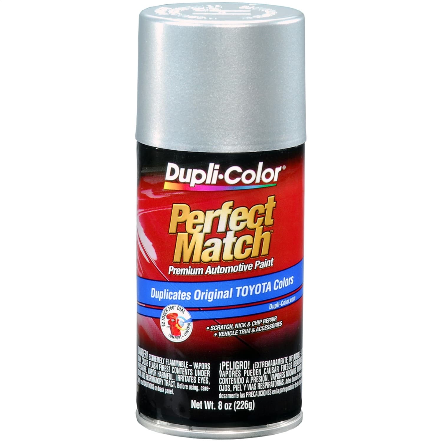Dupli-Color TOYOTA EXACTMATCH AUTOMOTIVE PAINT; SILVER METALLIC; 8 OZ. AEROSOL