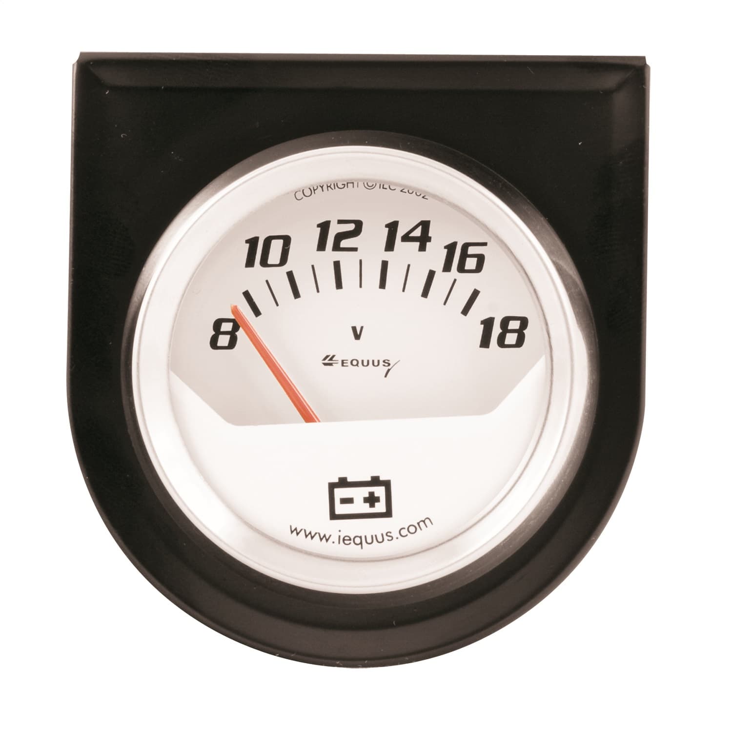 2.0 Dia Voltmeter Gauge w/Black Panel product image
