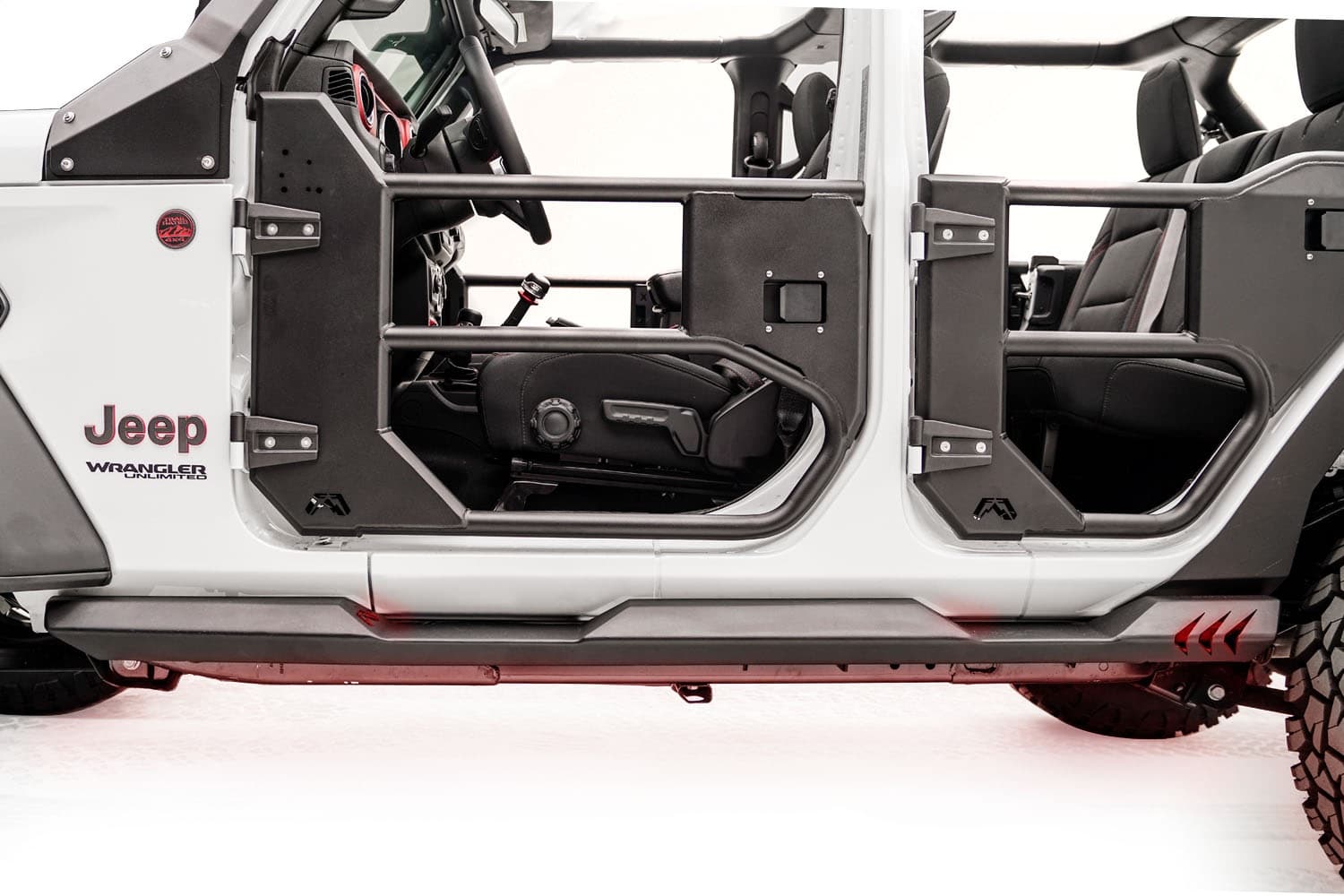 Light Rock Slider; 11 Gauge Steel Construction; 2 Stage Matte Black Powder Coat w/Epoxy Primer; product image