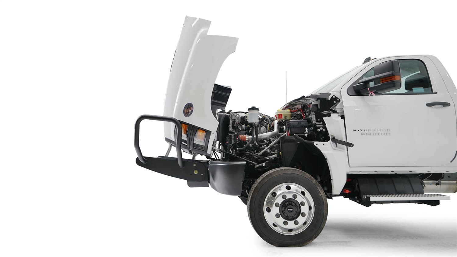 Chevy 4500-6500 Kodiak Winch Mount with Grill Guard product image