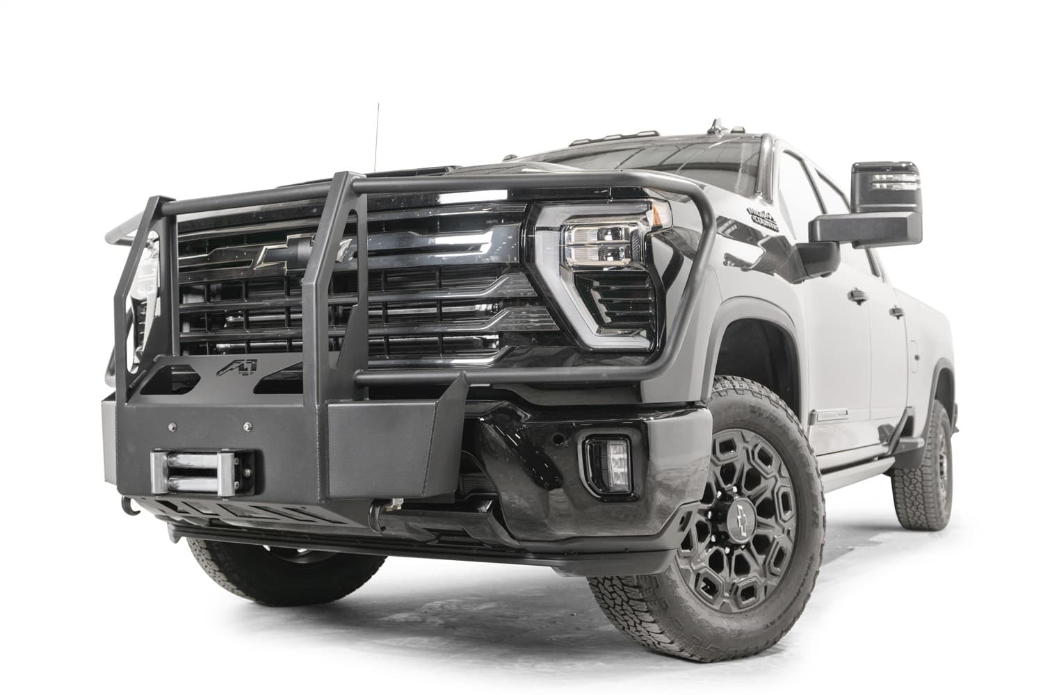 Fab Fours 24C SILVERADO 2500/3500 WINCH MOUNT WITH FULL GUARD