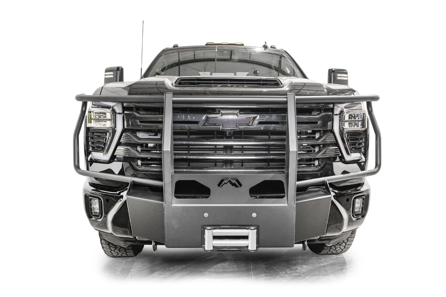 24C SILVERADO 2500/3500 WINCH MOUNT WITH FULL GUARD product image