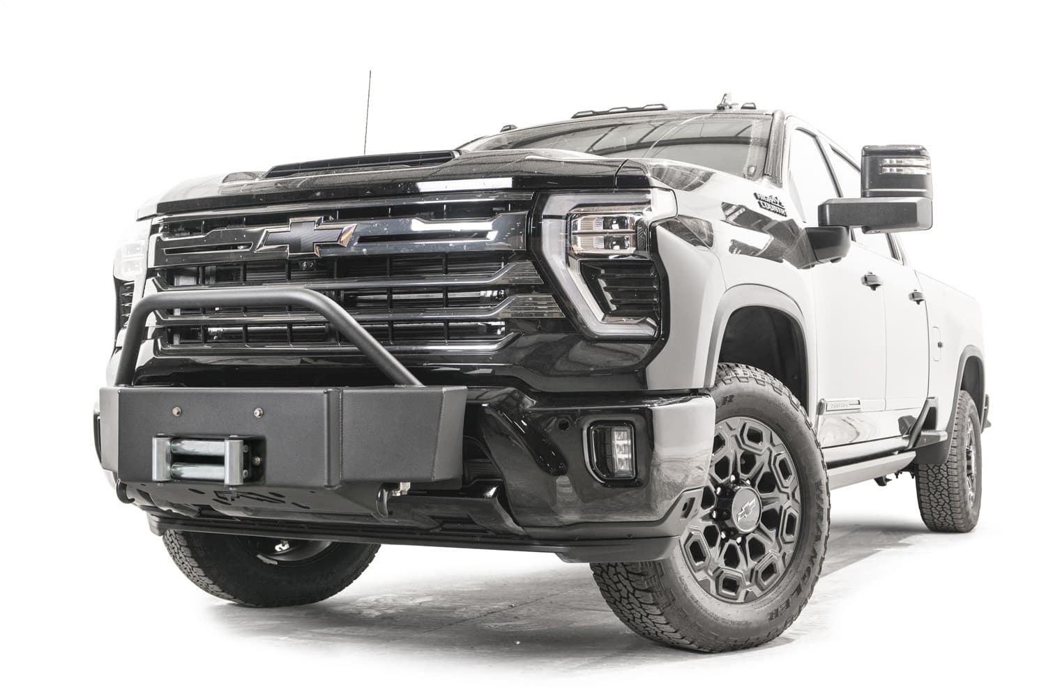 Fab Fours 24C SILVERADO 2500/3500 WINCH MOUNT WITH PRERUNNER GUARD