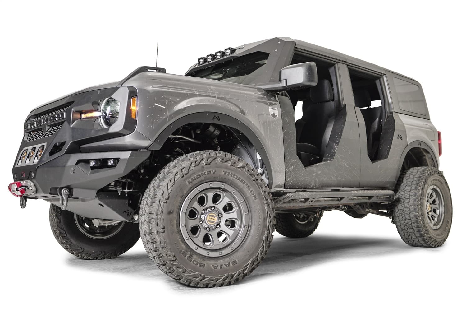 Fab Fours 21C BRONCO 4 DOOR TRAIL DOORS MATTE BLACK