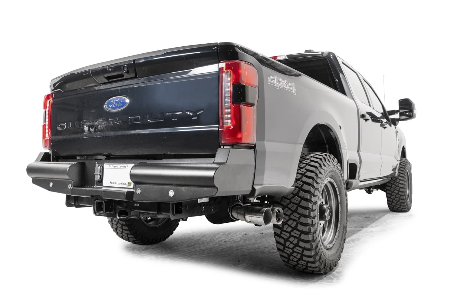 23C F250/F350/F450/F550 BLACK STEEL ELITE REAR BUMPER product image