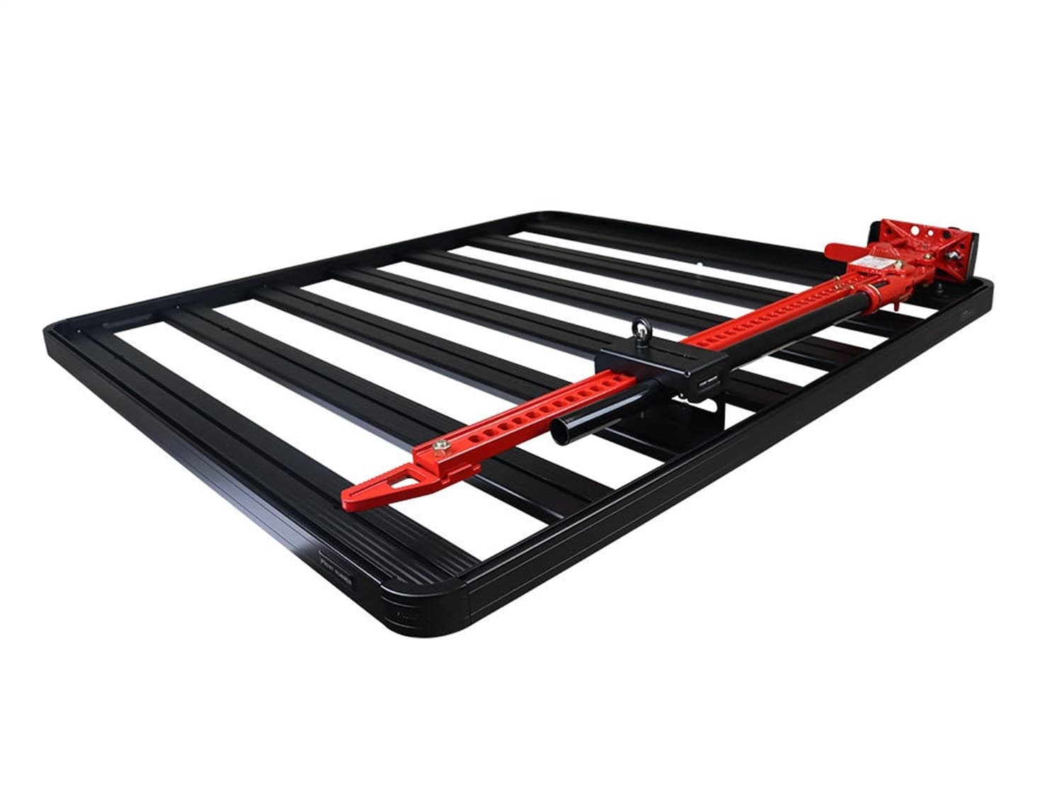 Front Runner Hi-Lift Jack Bracket; Top Mount; Incl. Handle Bracket; Base Bracket; Installation Hardware; Black Powder-Coated; High Strength Steel;