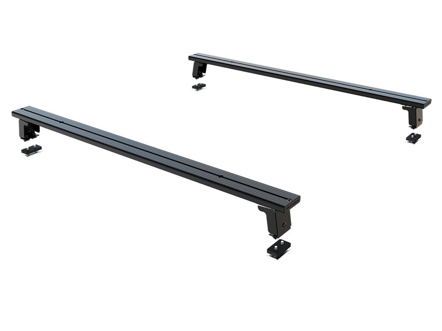 Load Bar Kit; Incl.; [2] PN FASS017 - Foot Set/75mm-85m; [1] PN LBSK014 - Roof Load Bar Pair 1255mm[W;][1] PN RRAC044 - Slat to Load Bar Conversion End Cap Kit; [2] PN RRAC930; product image