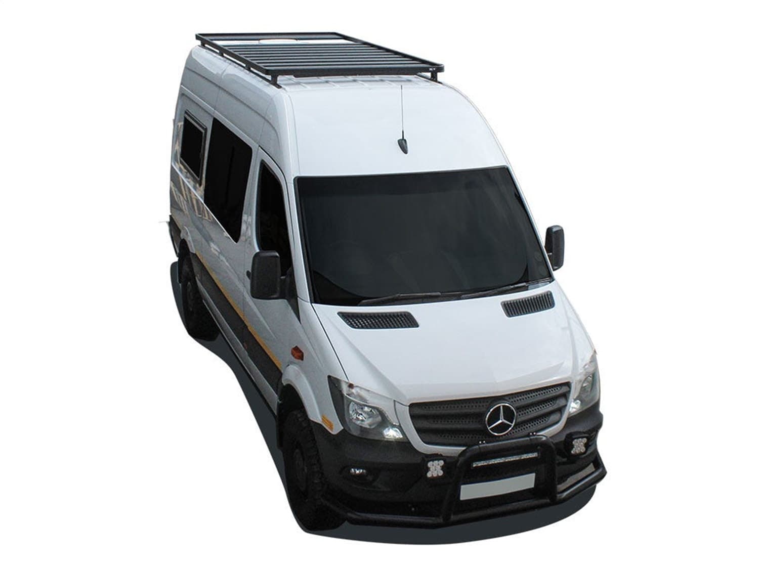 06C MERCEDESBENZ SPRINTER 144IN/170IN/ L2/L3 /MWB/LWB W/OEM TRACKS SLIMLINE II ROOF RACK KIT/TALL product image