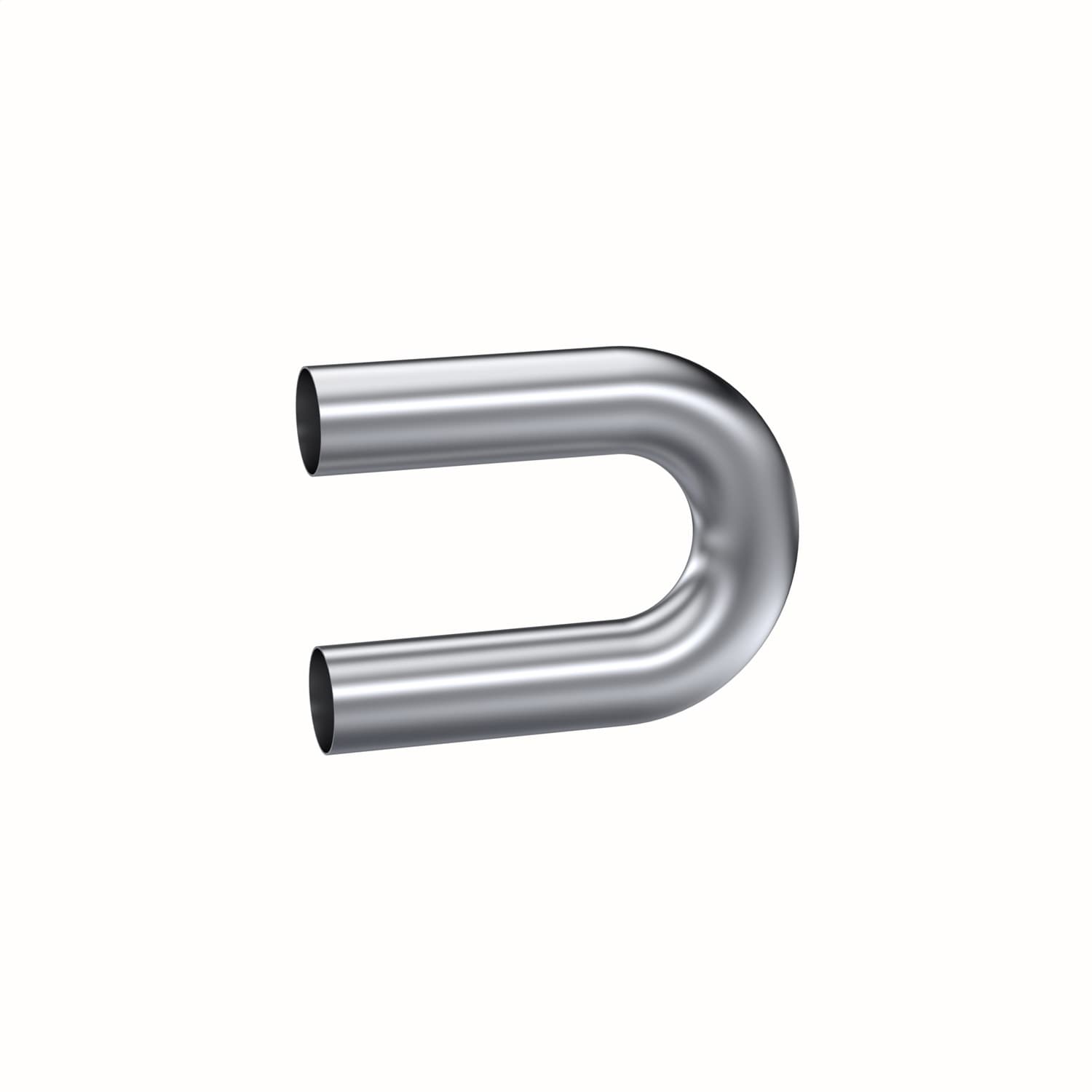 Garage Parts Pro Series Smooth Mandrel Bend Pipe; 3 in. Diameter; 180 Degree Bend; 9 in. Legs; T304 Stainless Steel; product image