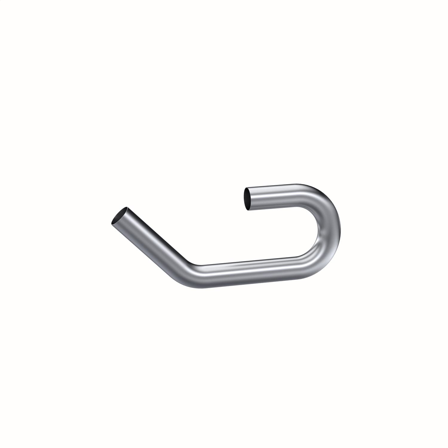 Garage Parts Installer Series Smooth Mandrel Bend Pipe; 3.5 in. Diameter; 45 And 180 Degree Bend; Dual Bends; Aluminum; product image