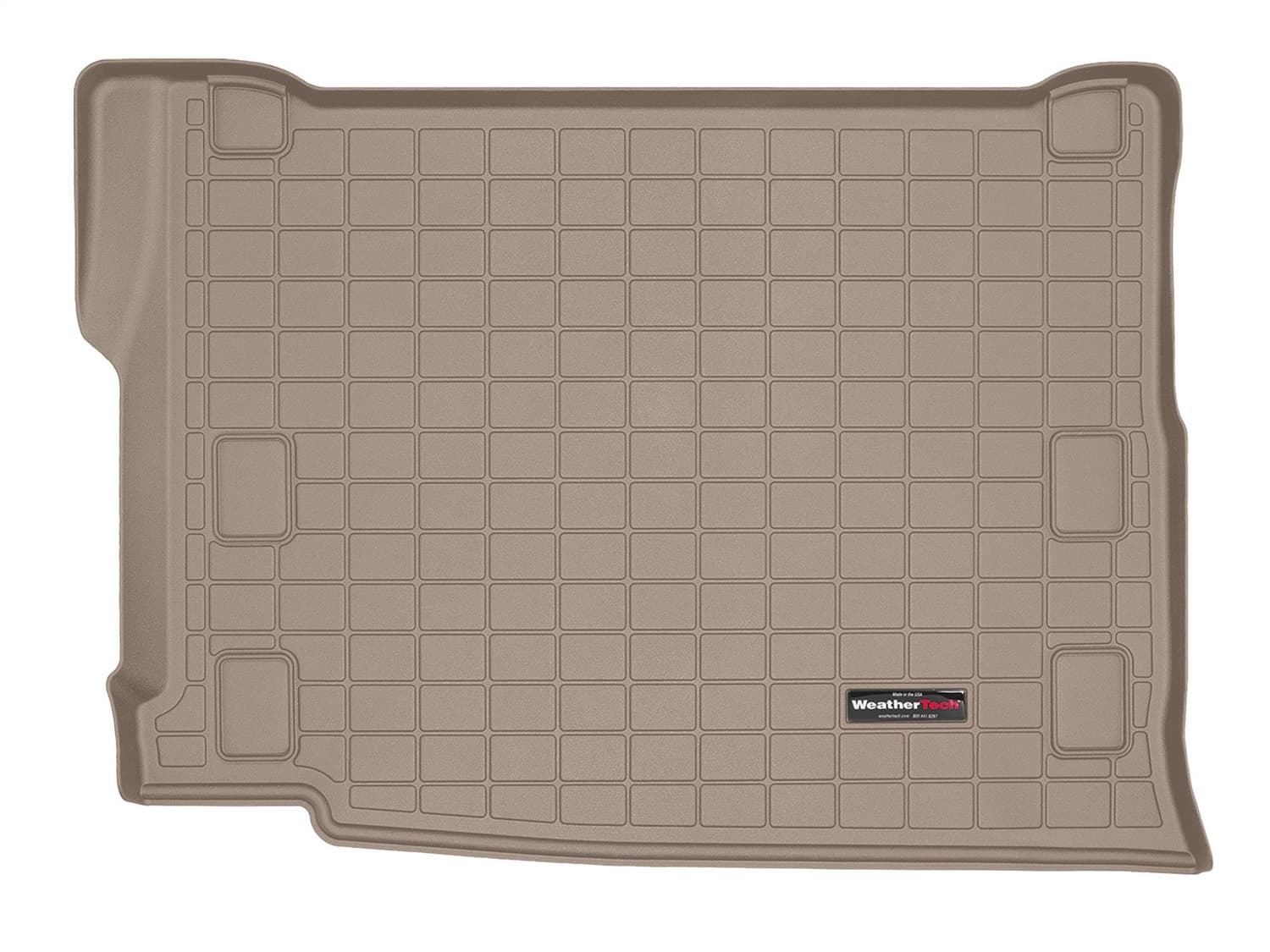 Weathertech Cargo Liner; Tan; Behind 2nd Row Seating;