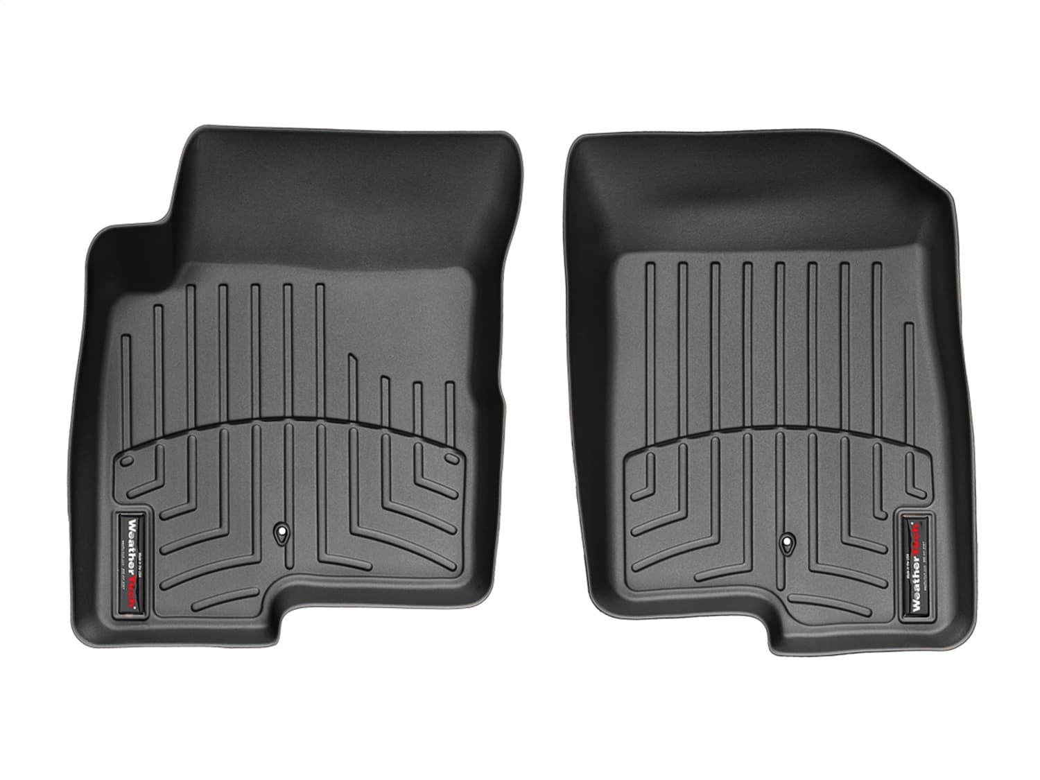 2007 + Dodge Caliber Black Front FloorLiner / 2007 + Jeep Compass Black Front FloorLiner / 2007 + Jeep Patriot Black Front FloorLiner product image