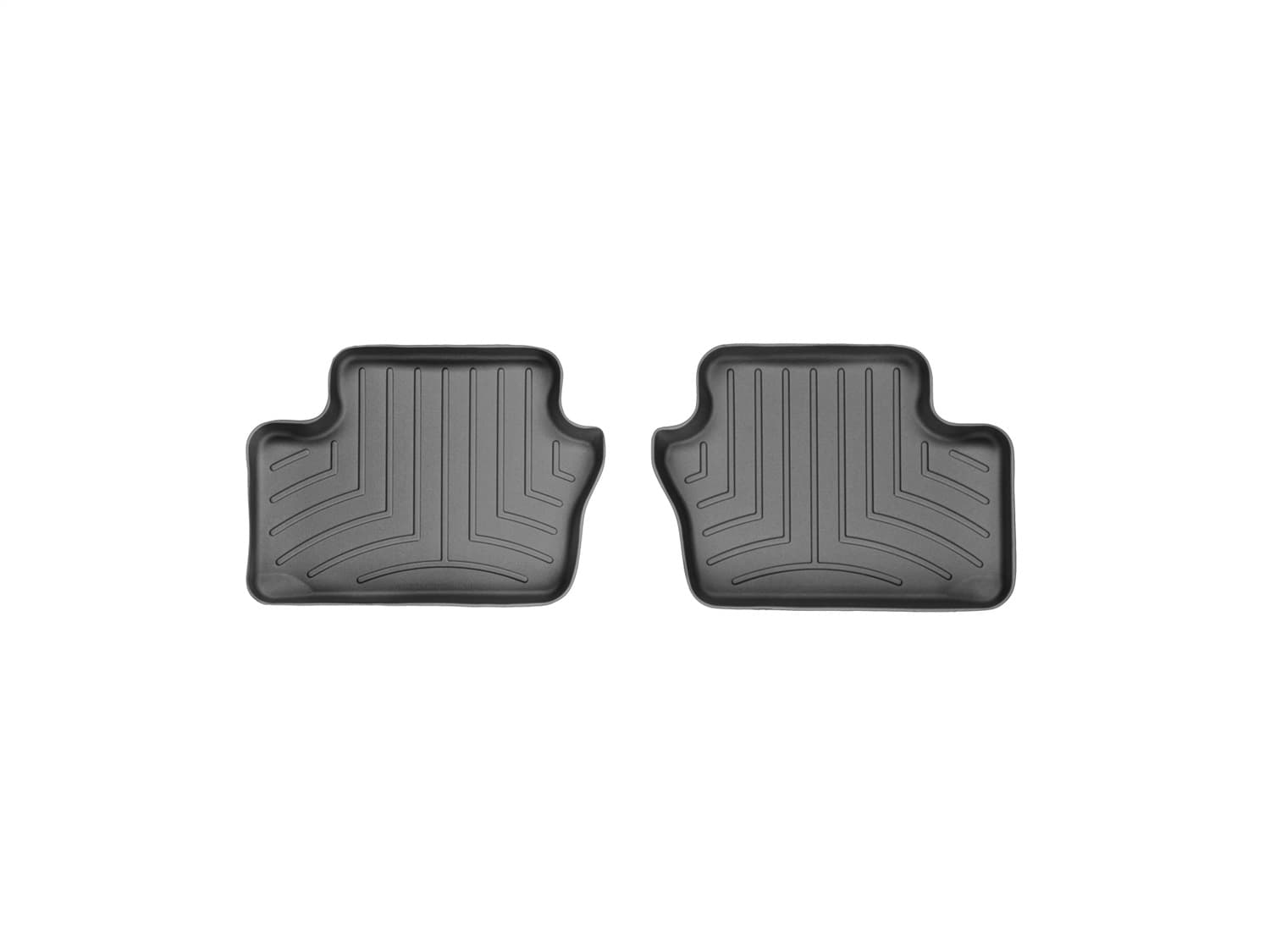 2007 + Dodge Caliber Black Rear FloorLiner Two-piece part / 2007 + Jeep Compass Black Rear FloorLiner Two-piece part / 2007 + Jeep Patriot Black Rear FloorLiner Two-piece part product image