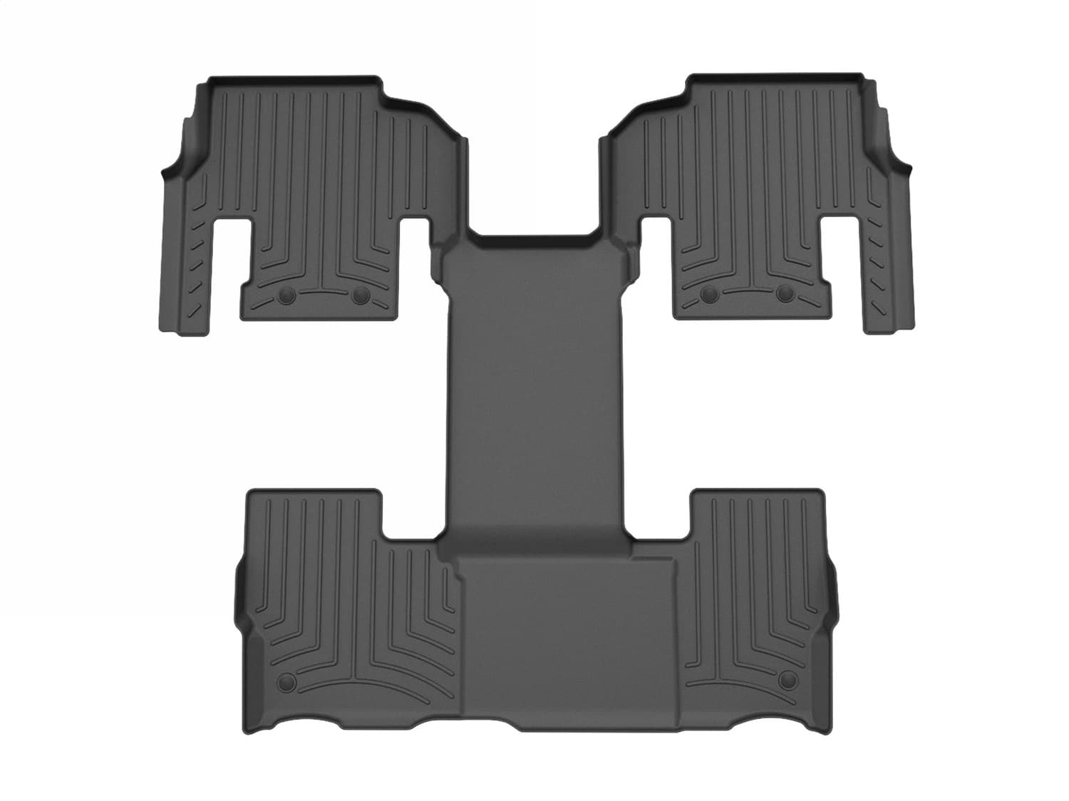 Weathertech 2022 - 2024 Jeep Wagoneer Rear FloorLiner HP Black