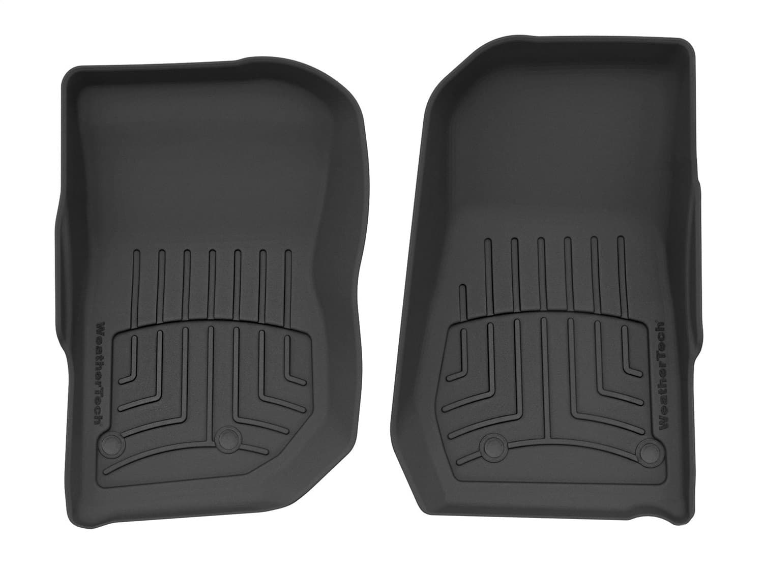 Weathertech WeatherTech Front FloorLiner HP Floor Mats - Black - JK 2014+