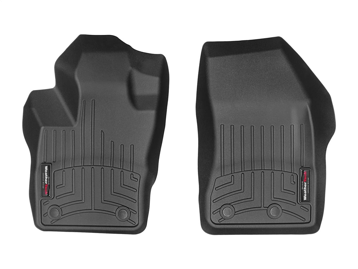 Weathertech Black Front FloorLiner Jeep Renegade 2015 +