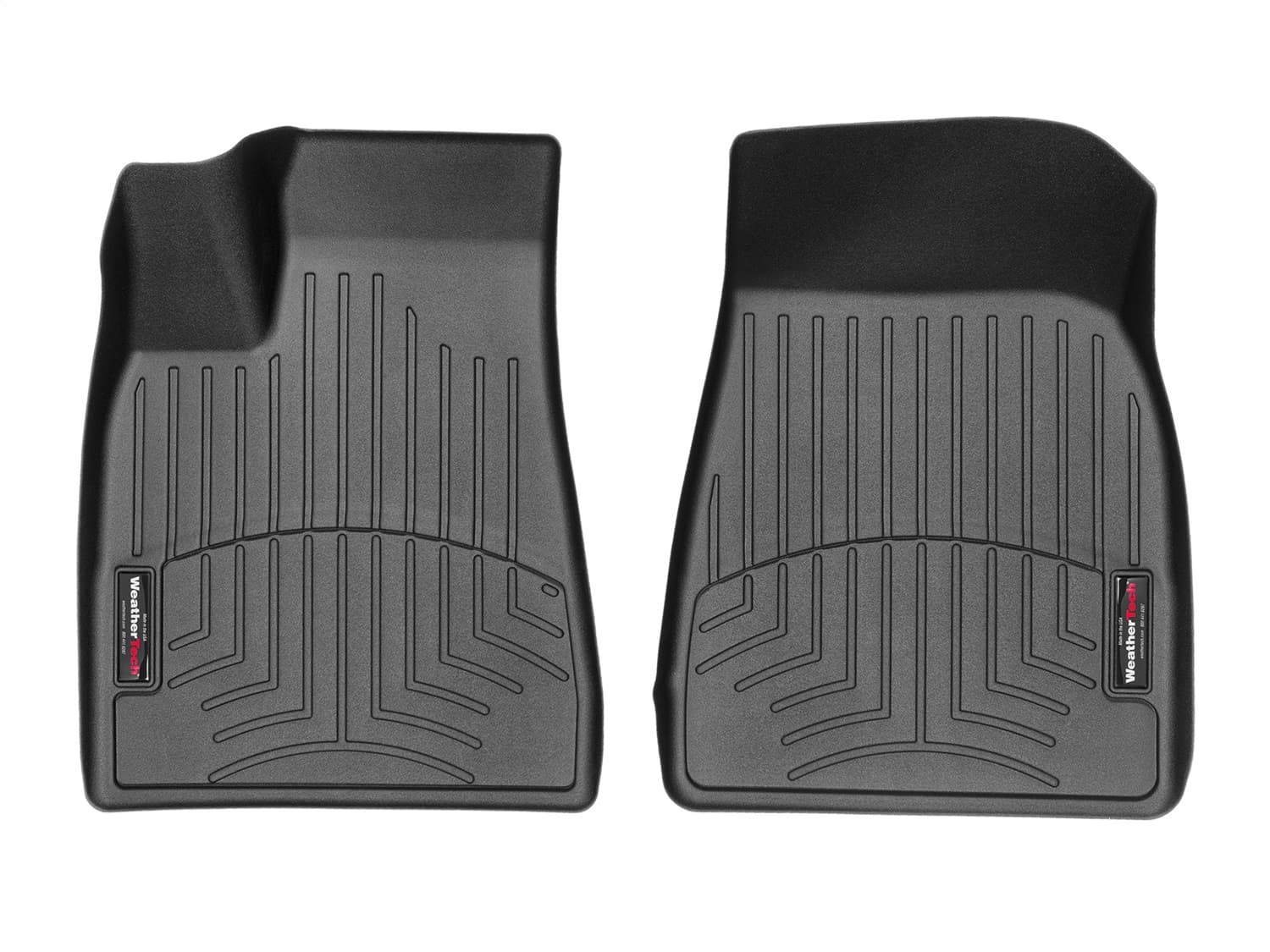 FloorLinerâ„¢ DigitalFit®; Black; Front; product image