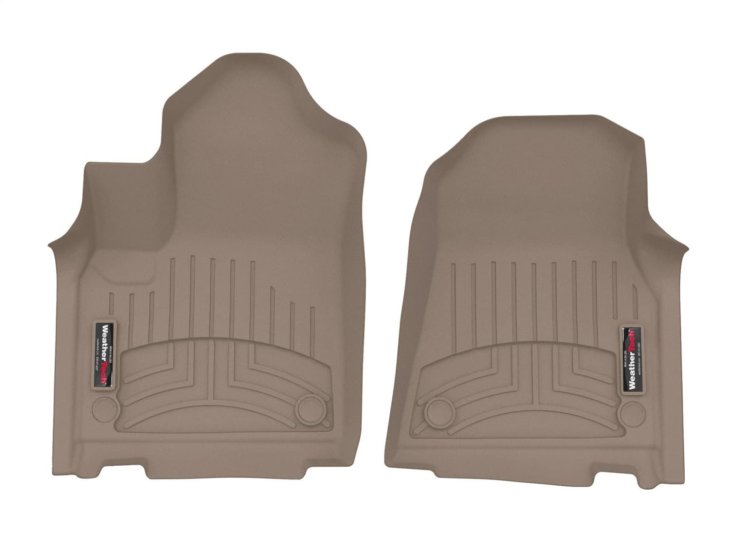 Weathertech 2022 + Jeep Grand Wagoneer Tan Front FloorLiner